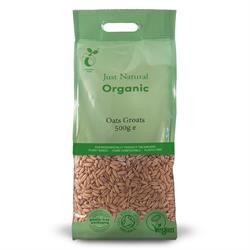 Just Natural Organic Oat Groats - 500g