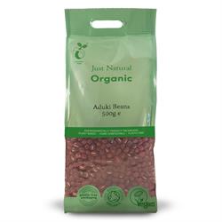Just Natural Organic Aduki Beans - 500g