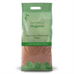 Just Natural Organic Wholemeal Couscous  - 500g