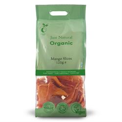 Just Natural Organic Mango Slices - 125g