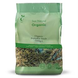 Just Natural Organic Pumpkin Seeds - 1kg