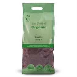Just Natural Organic Raisins - 500g