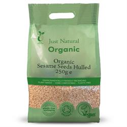 Just Natural Organic Hulled Sesame Seeds - 250g