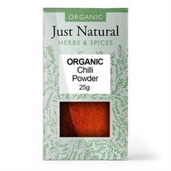 Just Natural Organic Ground Chilli - 25g