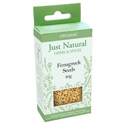 Just Natural Organic Fenugreek Seed - 40g