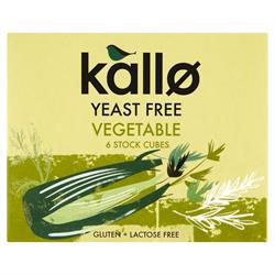Kallo Vegetable Stock Cubes - 60g