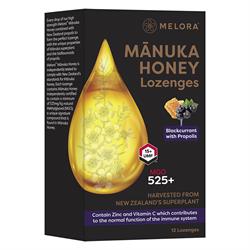 Manuka Honey 525 MGO Blackcurrant and Propolis Loz