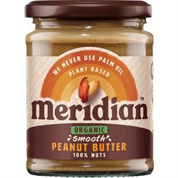 Meridian Organic Smooth Peanut Butter - 280g
