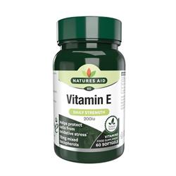 Nature&039;s Aid Vitamin E 200iu - 60caps