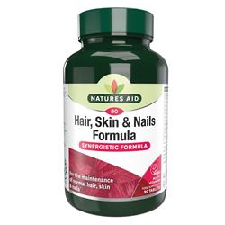 Nature&039;s Aid Hair Skin & Nails - 90tablets