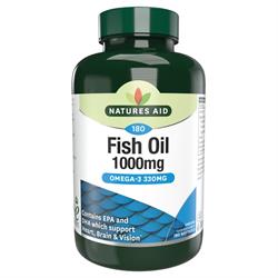Nature&039;s Aid Fish Oil 1000mg - 180caps