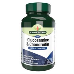 Nature&039;s Aid Glucosamine & Chondroitin - 90tablets
