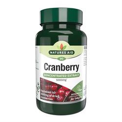 Nature&039;s Aid Cranberry 200mg - 90tablets