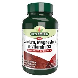 Nature&039;s Aid Calcium Magnesium & Vitamin D3 - 90tablets