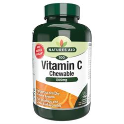 Vitamin C 500mg Sugar Free Chewable 100's