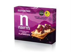 Nairns Caramelised Onion Flatbreads - 150g
