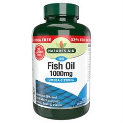 Nature&039;s Aid Fish Oil 1000mg - 120tabs