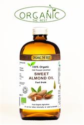 Organic Cold Pressed Sweet Almond Oil