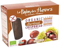 Le Pain des Fleurs Organic Chestnut Crispbread - 125g