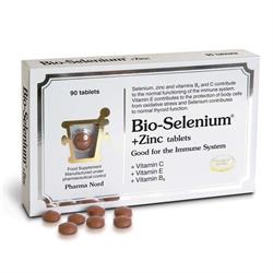 Pharma Nord Bio-Selenium Zinc Vit C E and B6 - 90 tabs