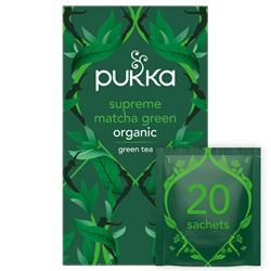 Pukka Supreme Green Matcha Tea - 20bags