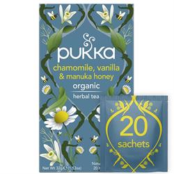 Pukka Chamomile Vanilla and Manuka - 20bags