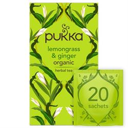 Pukka Lemongrass and Ginger - 20bags