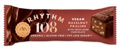 Rhythm 108 Hazelnut Praline Chocolate Bar - 1bar