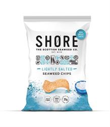 Shore Scottish Seaweed Seaween Chips - Sea Salt - 80g