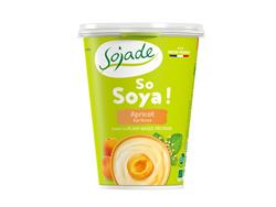 Sojade Organic Apricot Soya Yoghurt - 400g