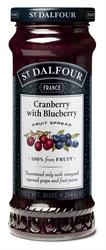 St Dalfour Cranberry & Blueberry Fruit Spread - 284g