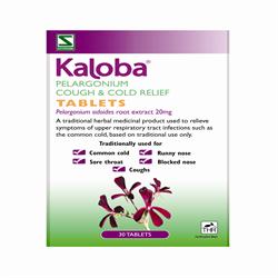 Kaloba Pelargonium Cough & Cold Relief Tablets