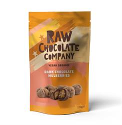Organic Raw Chocolate Mulberries 100g