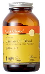 Udo&039;s Choice Ultimate Oil Blend Capsules 1000mg - 180 Caps