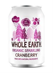 Whole Earth Organic Sparkling Cranberry - 330ml