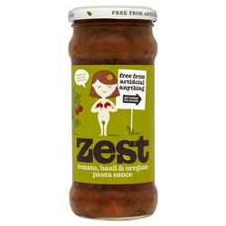 Zest Tomato Basil Oregano Pasta Sauce - 340g