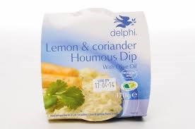 Delphi Lemon and Coriander Houmous - 170g