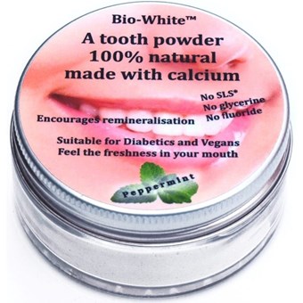 Bio-White Organic Tooth Powder - Peppermint - 35g - Image 2