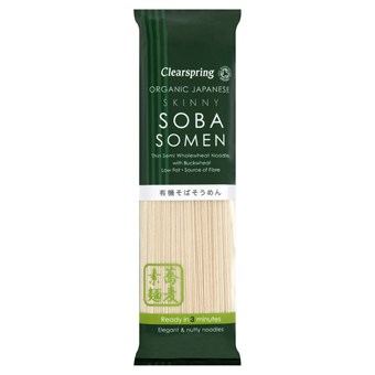 Clearspring Organic Skinny Soba Somen Noodles - 200g - Image 2