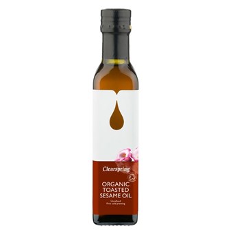 Clearspring Organic Toasted Sesame Oil - 150ml - Image 2