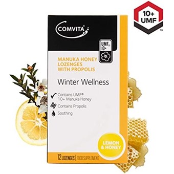 Comvita Propolis Lozenges - Lemon & Honey - 12 lozenges - Image 2