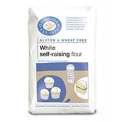 Doves Farm Gluten Free Self Raising White Flour - 1kg - Image 2