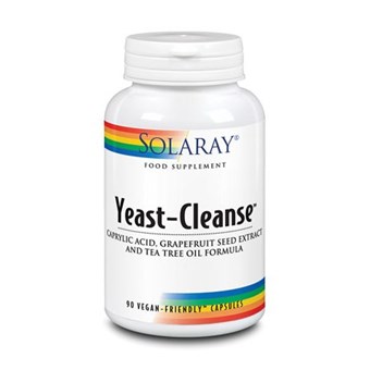 Solaray Yeast-Cleanse - 90caps - Image 2