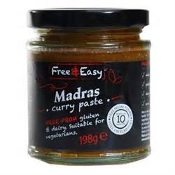Free & Easy Madras Curry Paste - 198g - Image 2