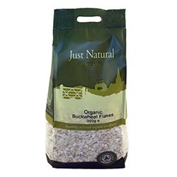 Just Natural Organic Buckwheat Flakes - 350g - Image 2