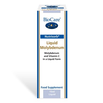 BioCare Nutrisorb&174; Molybdenum - 15ml Liquid - Image 2