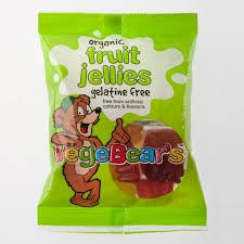 Just Wholefoods Vegebears Fruit Jellies - 100g