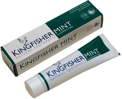 Kingfisher Toothpaste Kingfisher Mint Floride Free - 100ml - Image 2