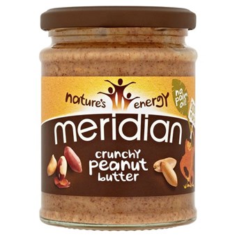 Meridian Natural Crunchy Peanut Butter - 280g