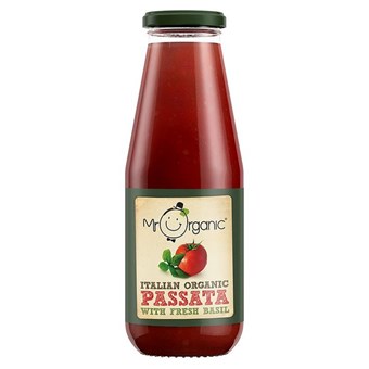 Mr Organic Organic Passata and Basil Jar - 690g - Image 2